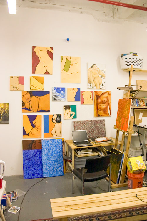 Chris Rywalt's studio 2008